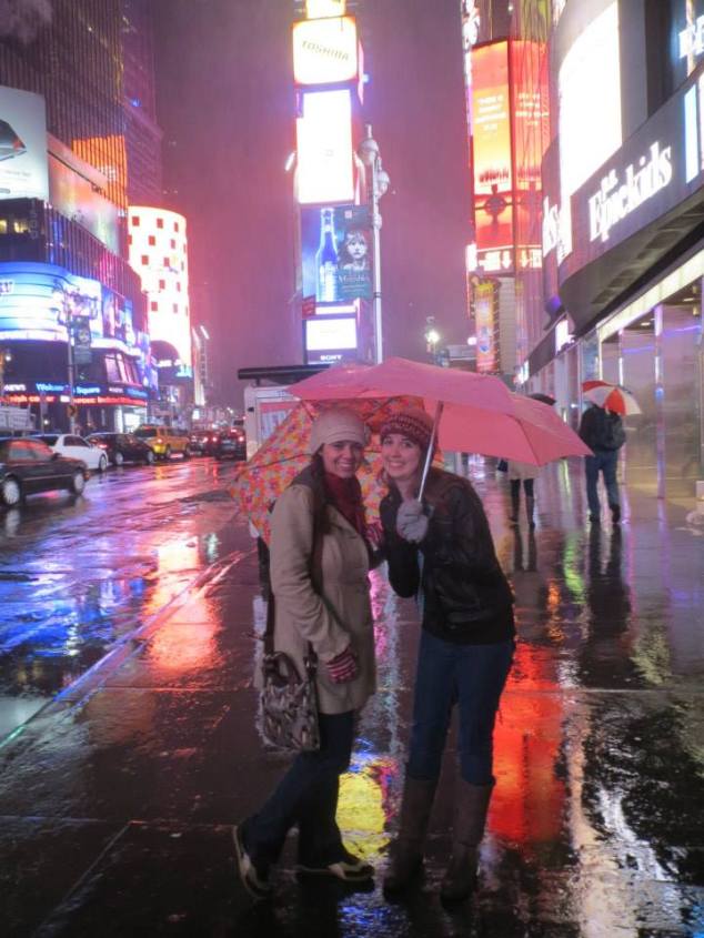 That's the face of a terrified girl her first weekend in NYC.