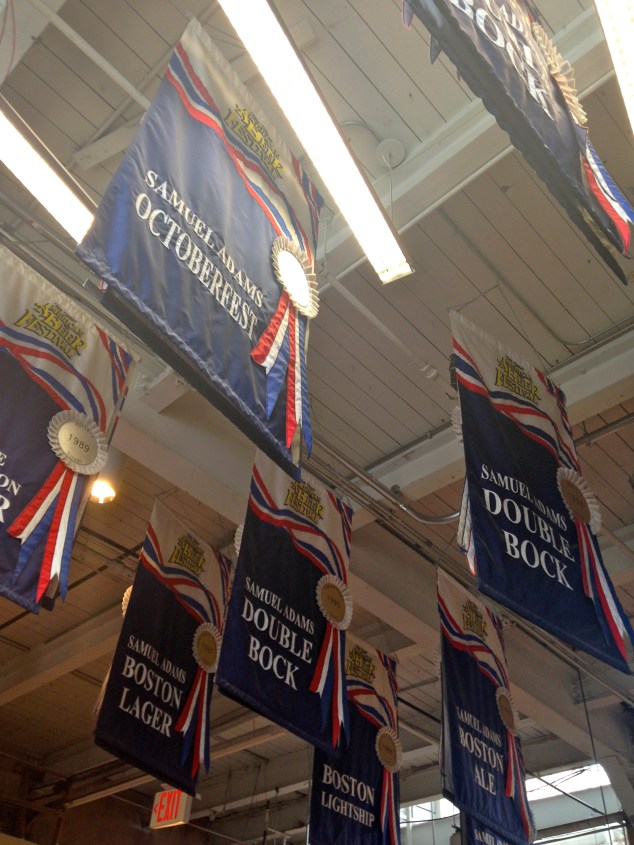 Sam Adams Brewery in Boston, Massachusetts