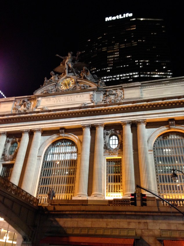 Even if you don't travel through, just seeing Grand Central is a must.