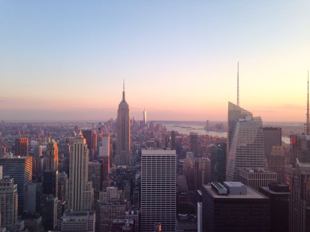 New York City as seen from the Top of the Rock