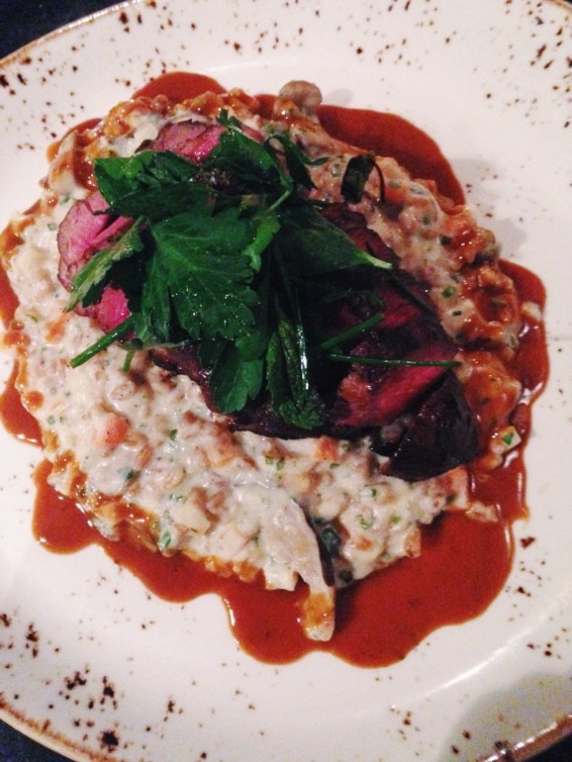 Roasted duck breast at Urbana, Washington D.C.