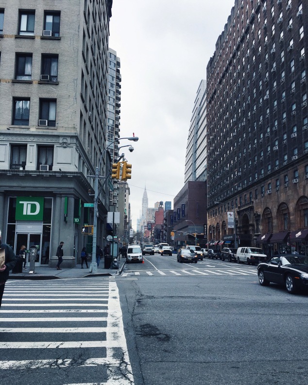 Chrysler Building on a cloudy day