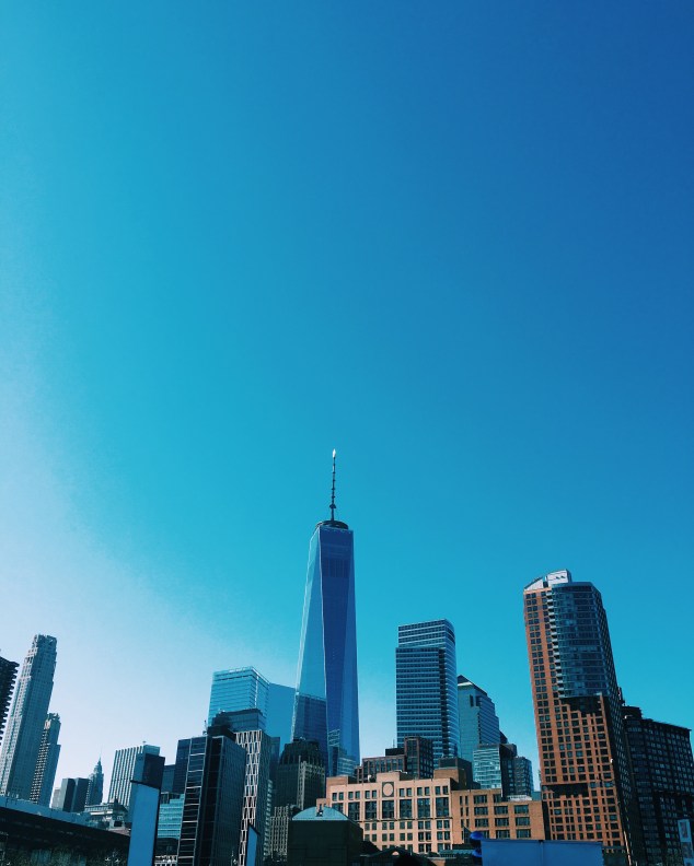 New York City Freedom Tower from Tribeca