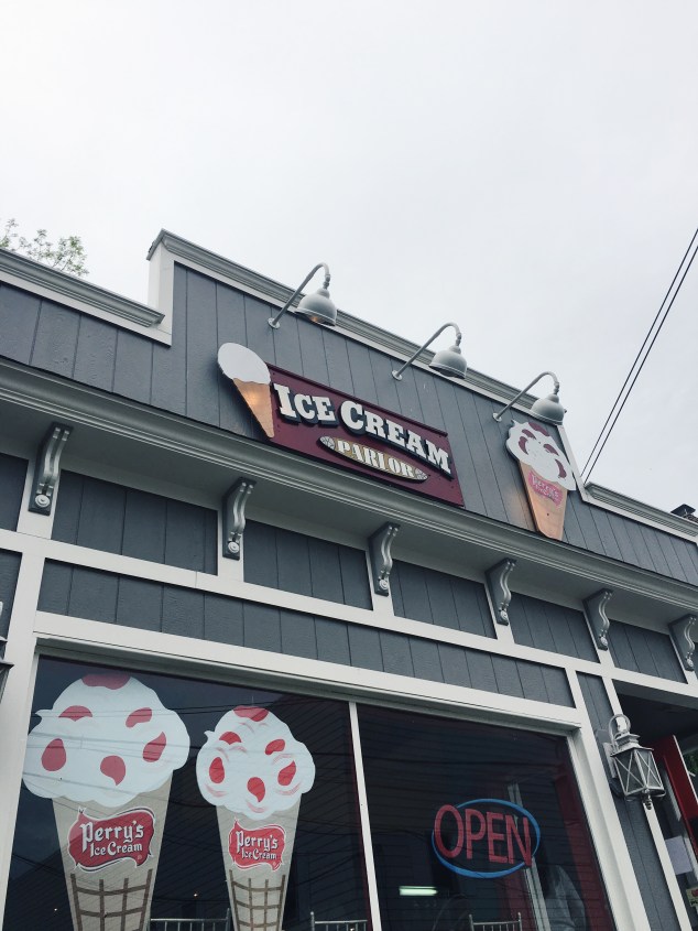 Ice cream parlor in Cold Spring, New York