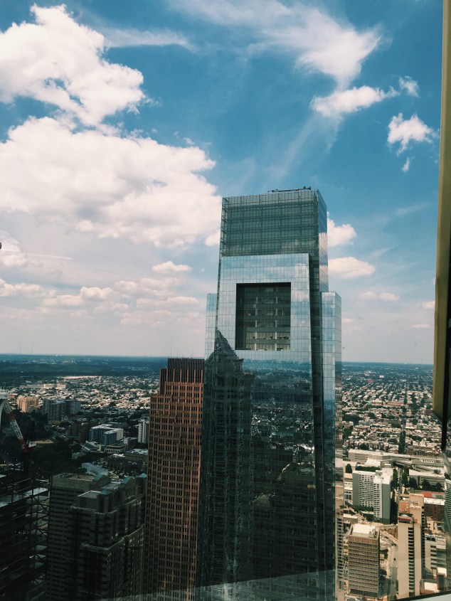 View from One Liberty Observatory Deck, Philadelphia