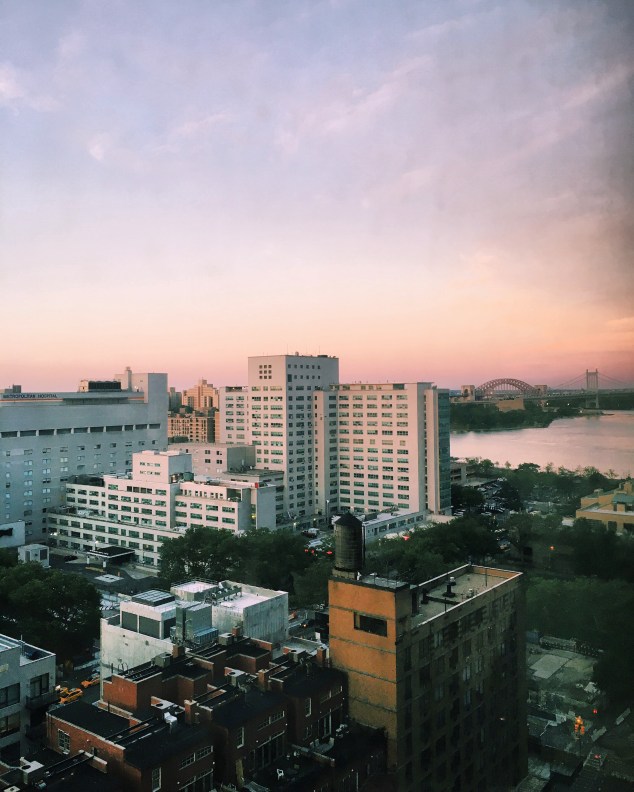 Sunset from the Upper East Side, Manhattan